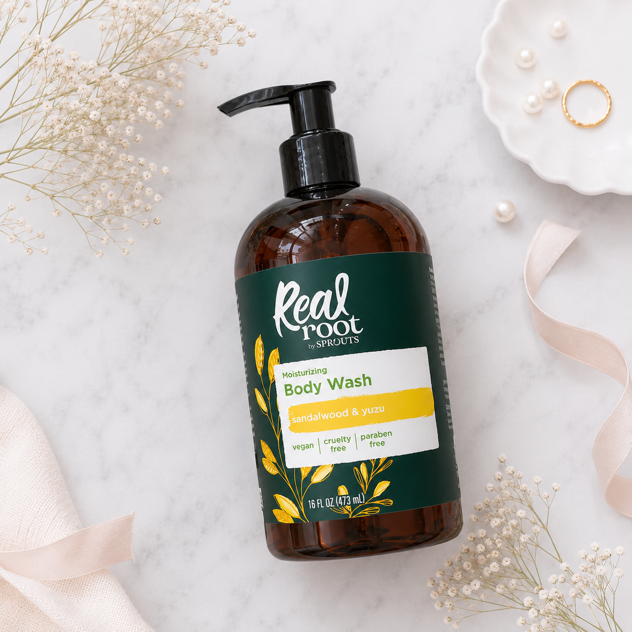Real Root Loción Corporal Hidratante