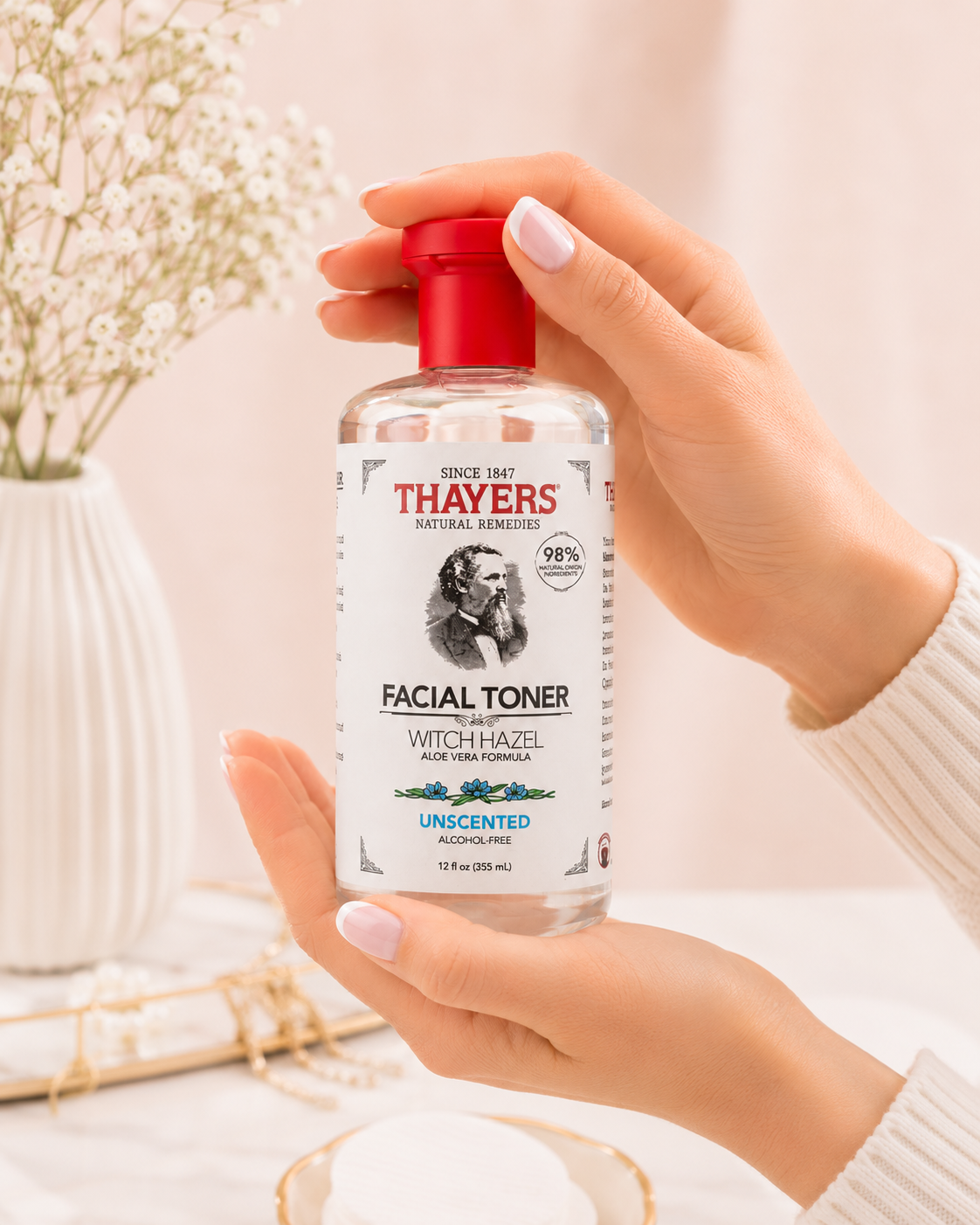 Thayers Tónico Facial Calmante Natural