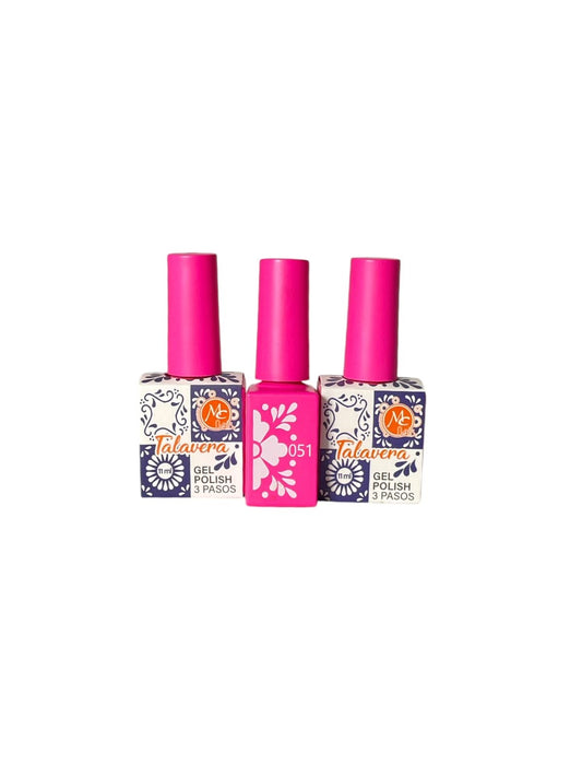 Esmalte en Gel MC Nails Talavera 051 – Rosa Fucsia Intenso