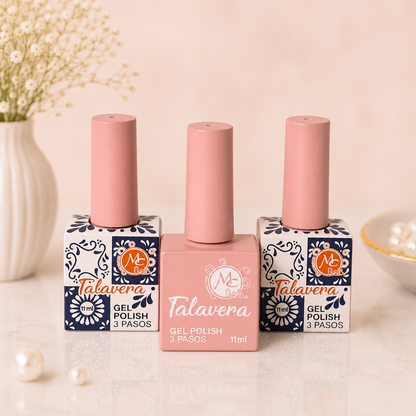MC Nails Gel Duradero Rosa Nude Suave 080