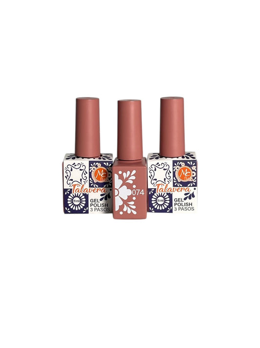 Esmalte en Gel MC Nails Talavera 074 – Café Rosado Elegante