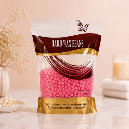 Cera en Perlas Hard Wax Beans Depilación Profesional Sin Bandas